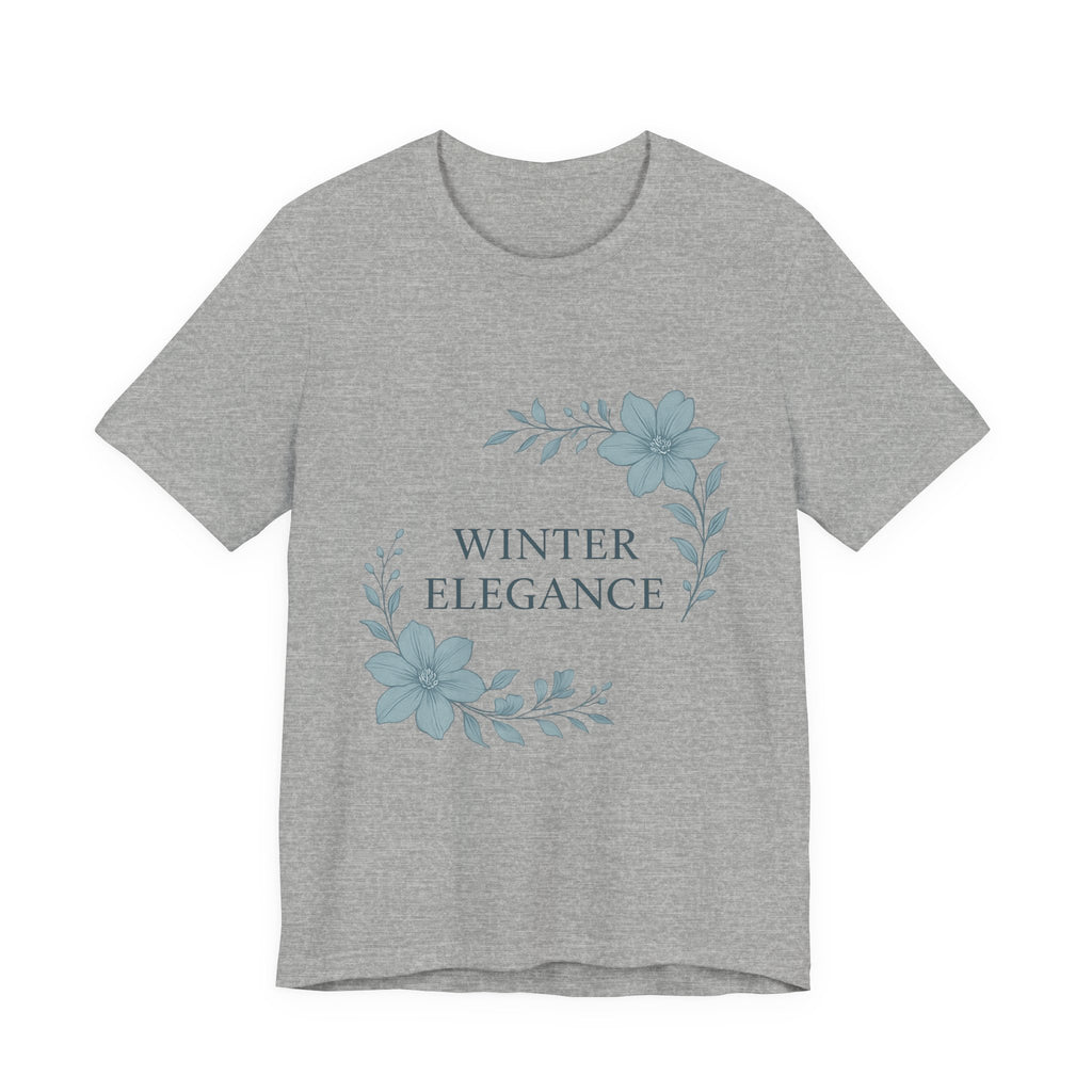 Winter Elegance Floral Tee