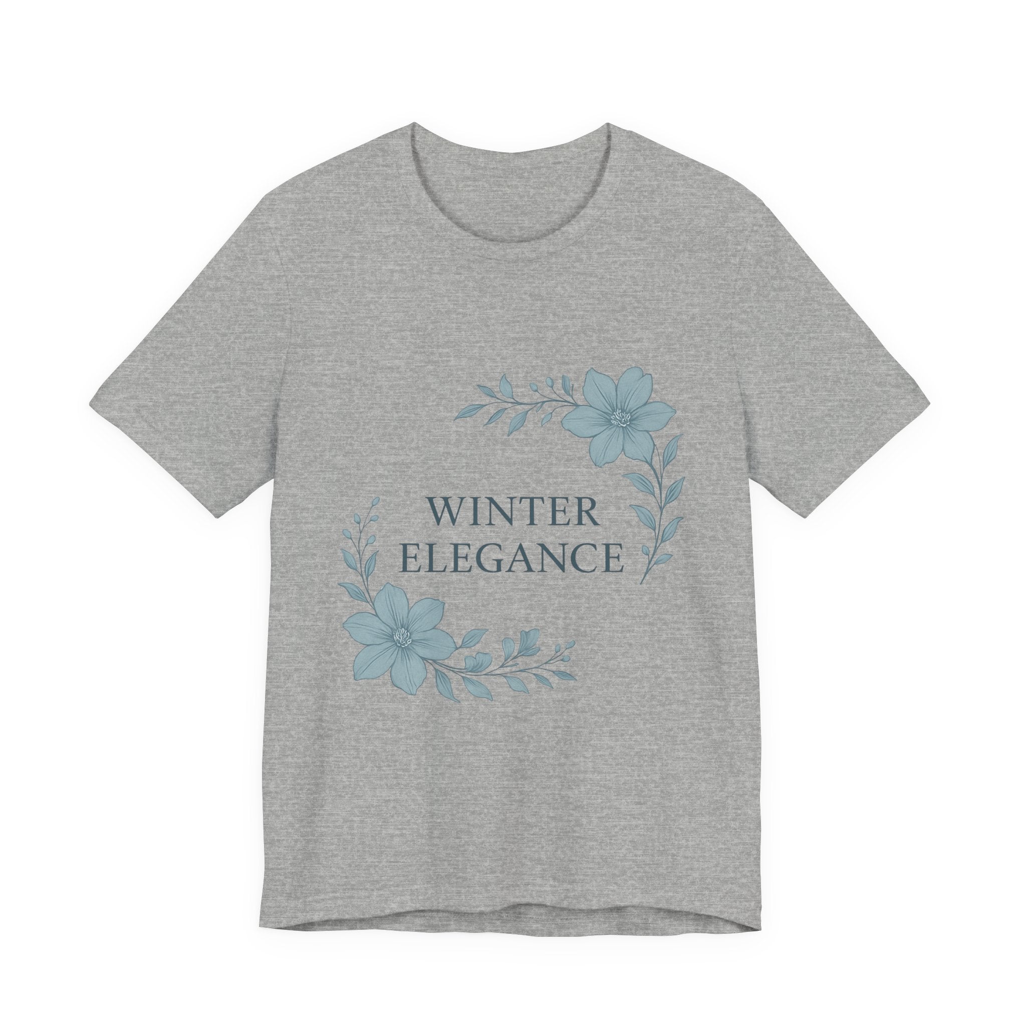 Winter Elegance Floral Tee
