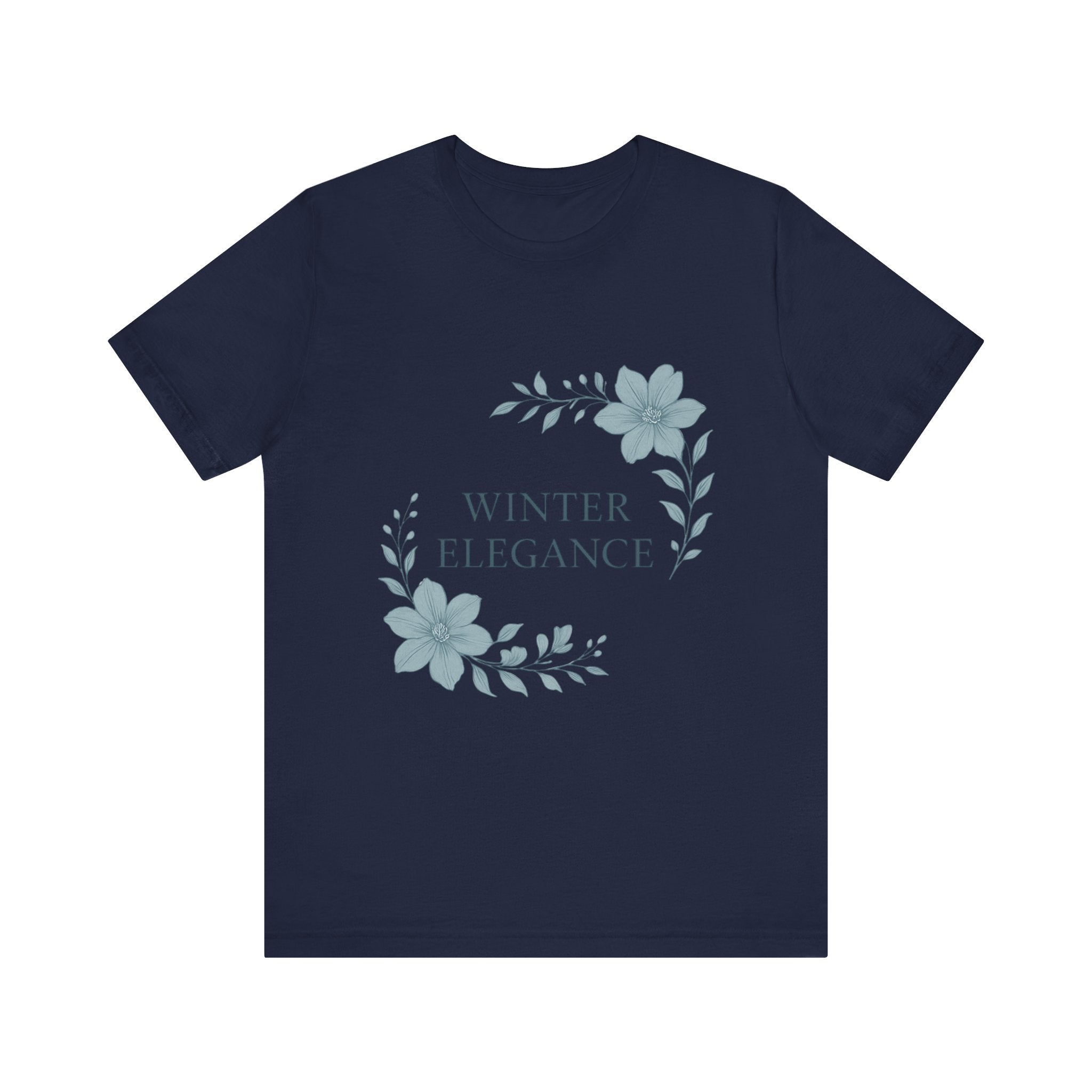 Winter Elegance Floral Tee