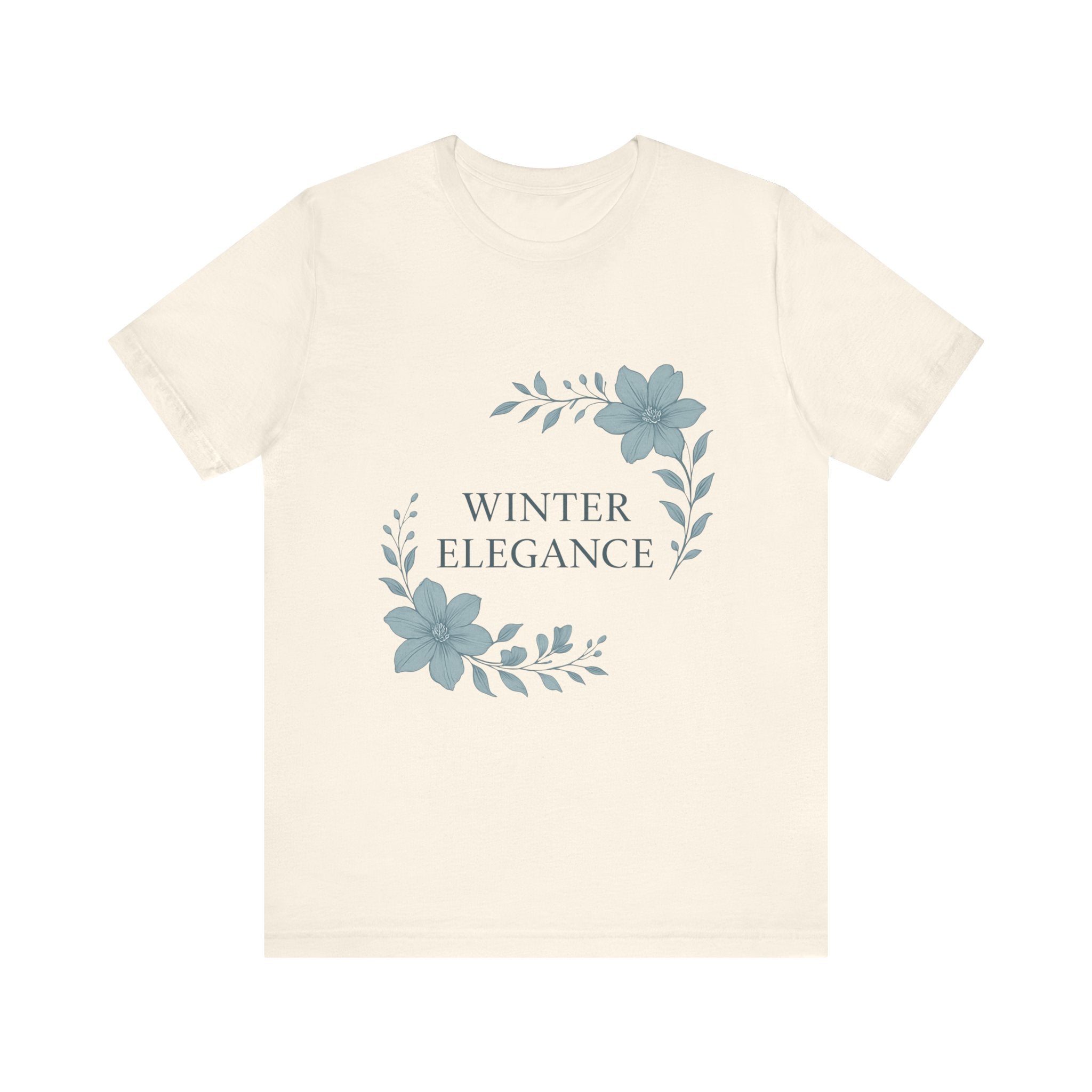 Winter Elegance Floral Tee