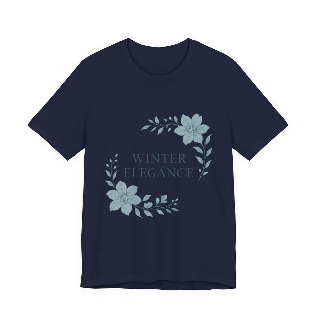 Winter Elegance Floral Tee