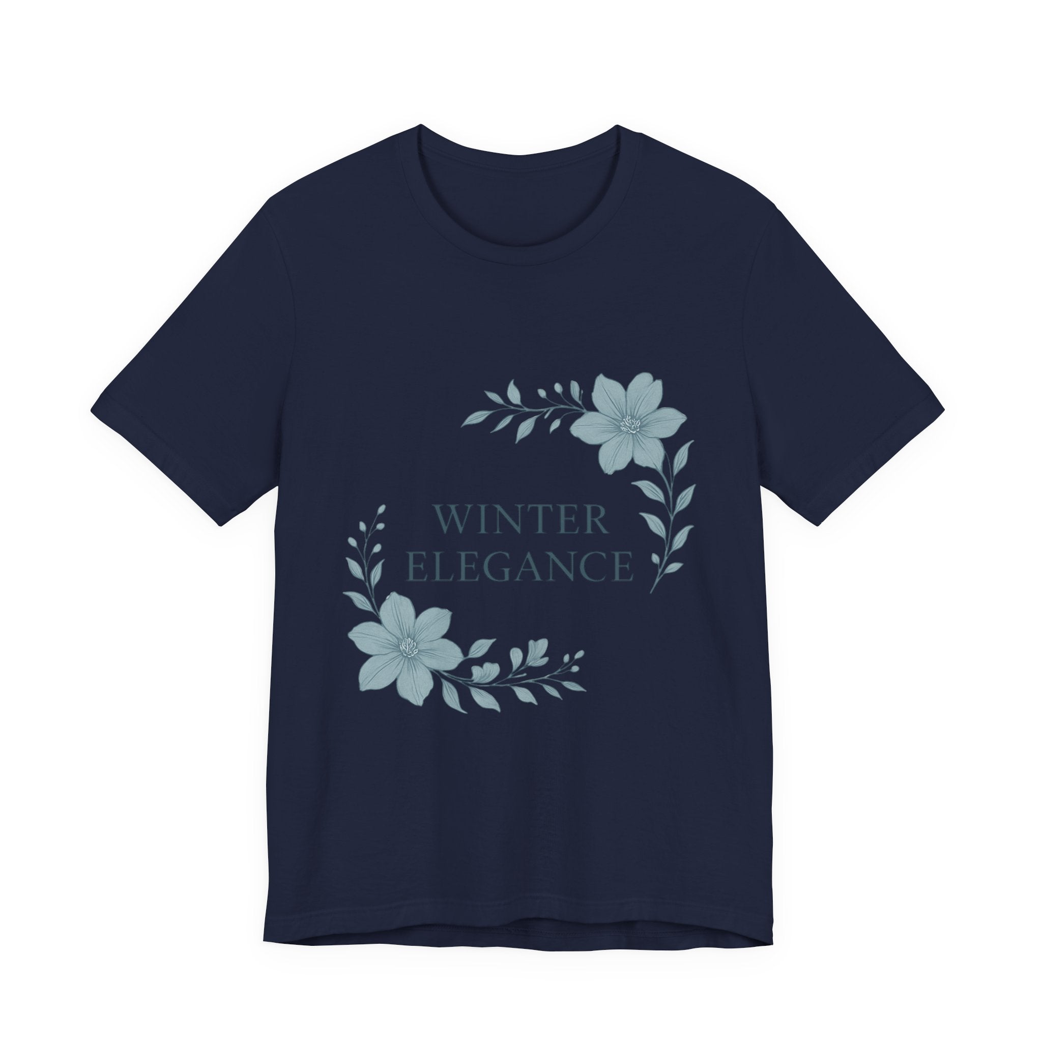 Winter Elegance Floral Tee
