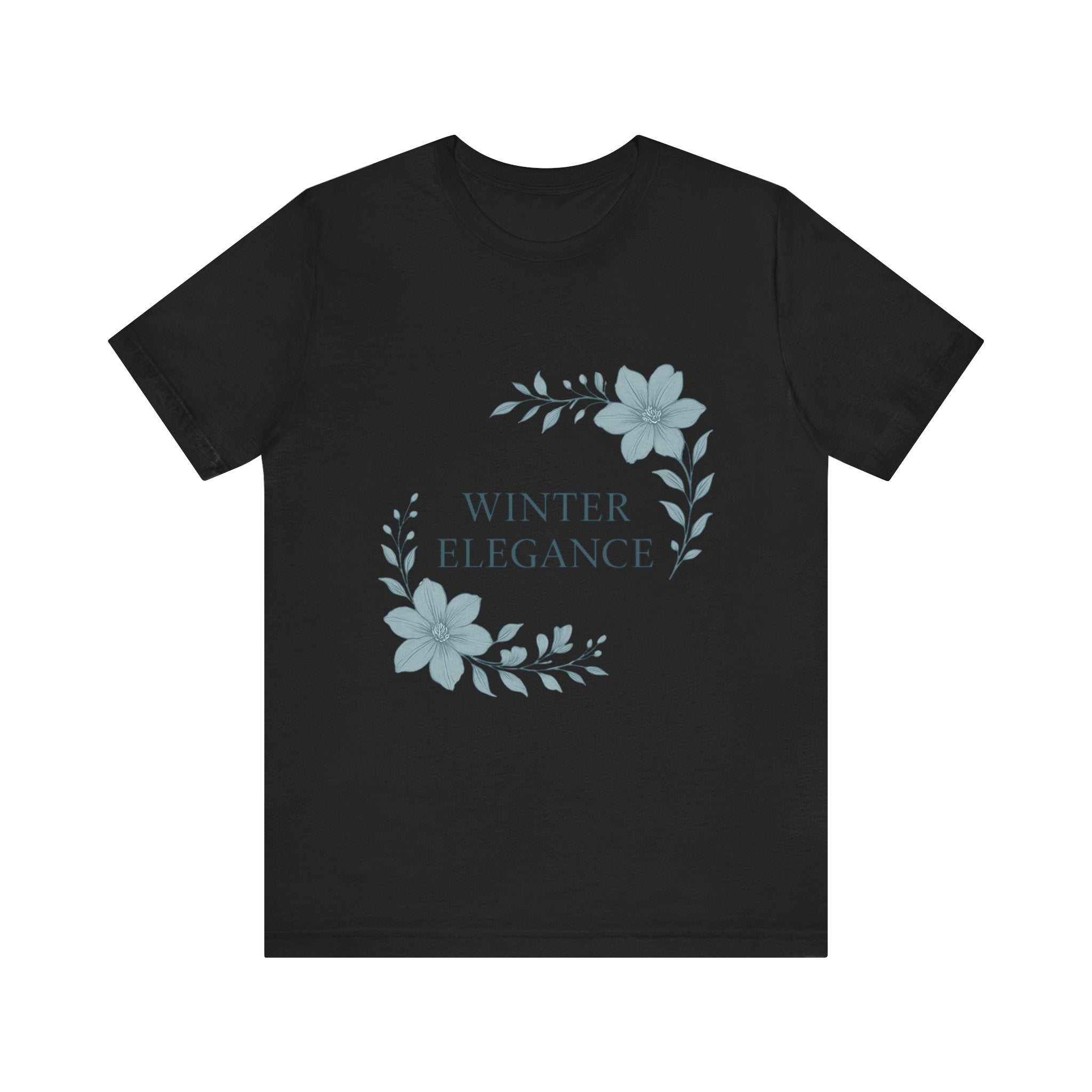 Winter Elegance Floral Tee