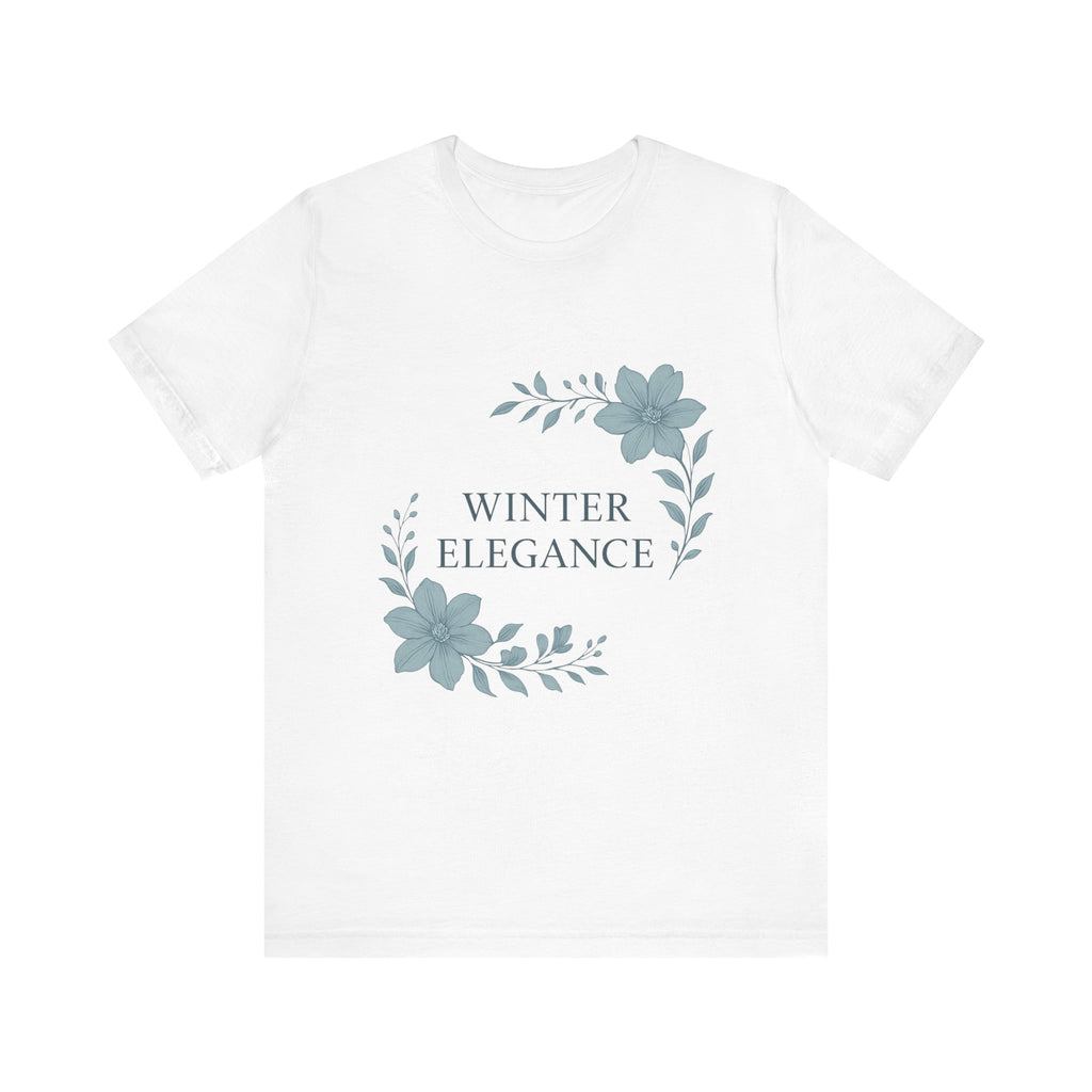 Winter Elegance Floral Tee