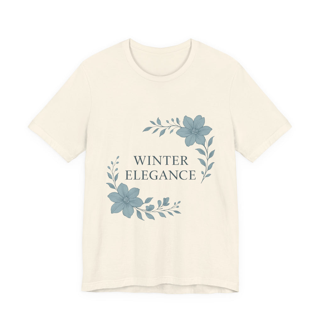 Winter Elegance Floral Tee