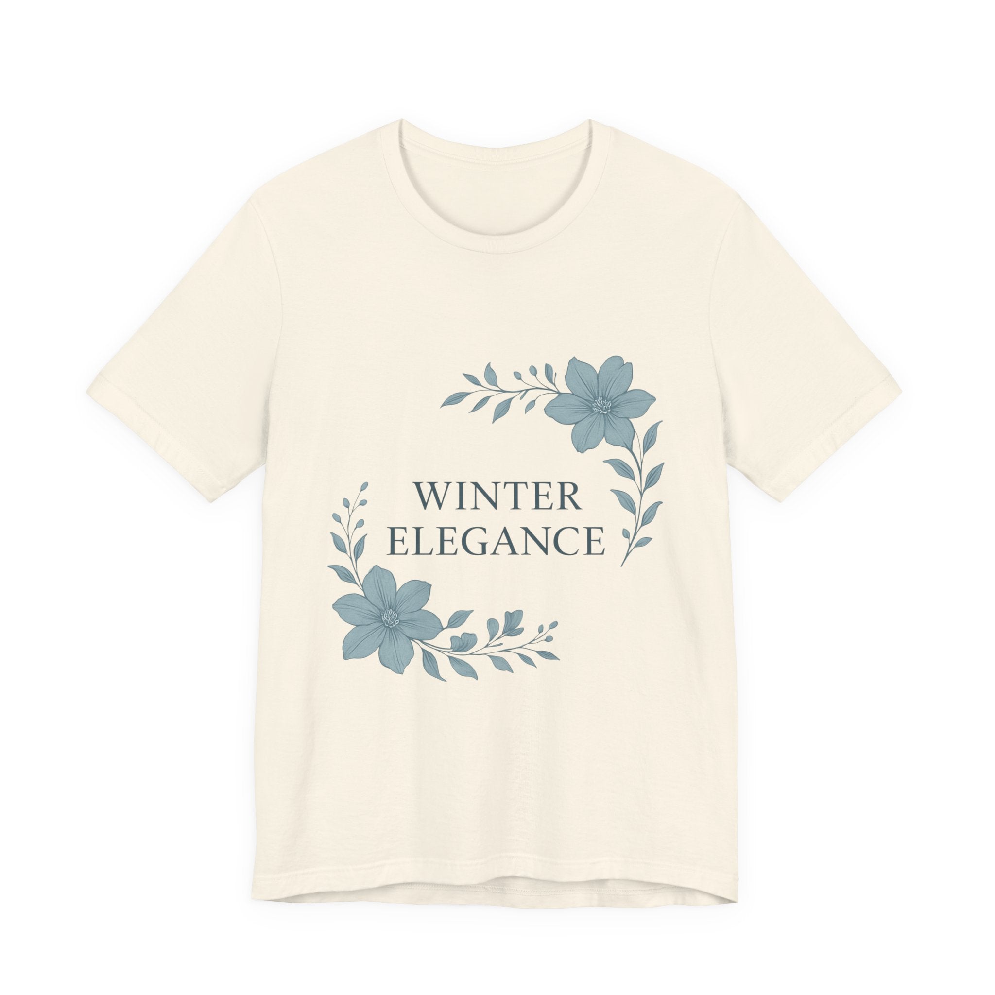 Winter Elegance Floral Tee
