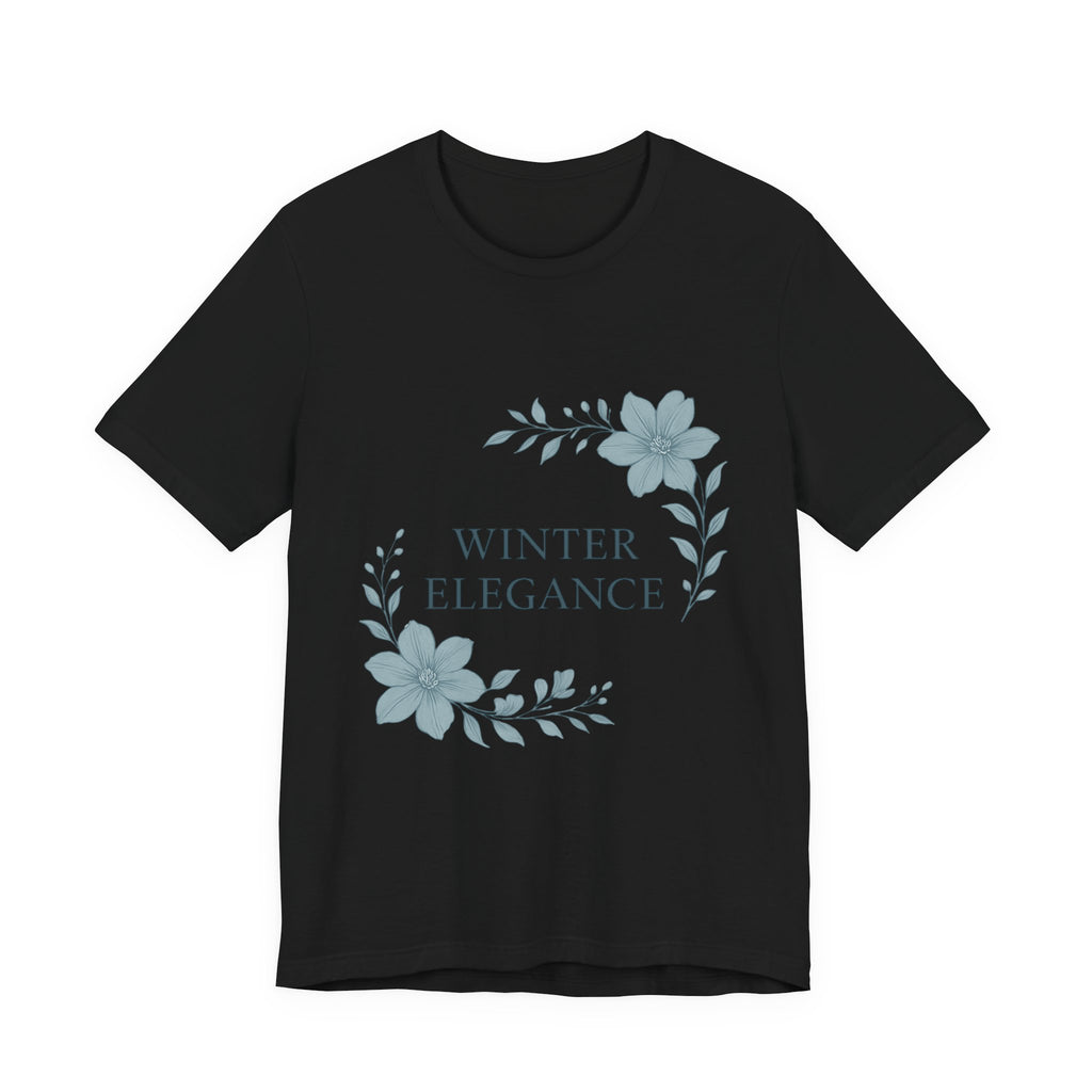 Winter Elegance Floral Tee