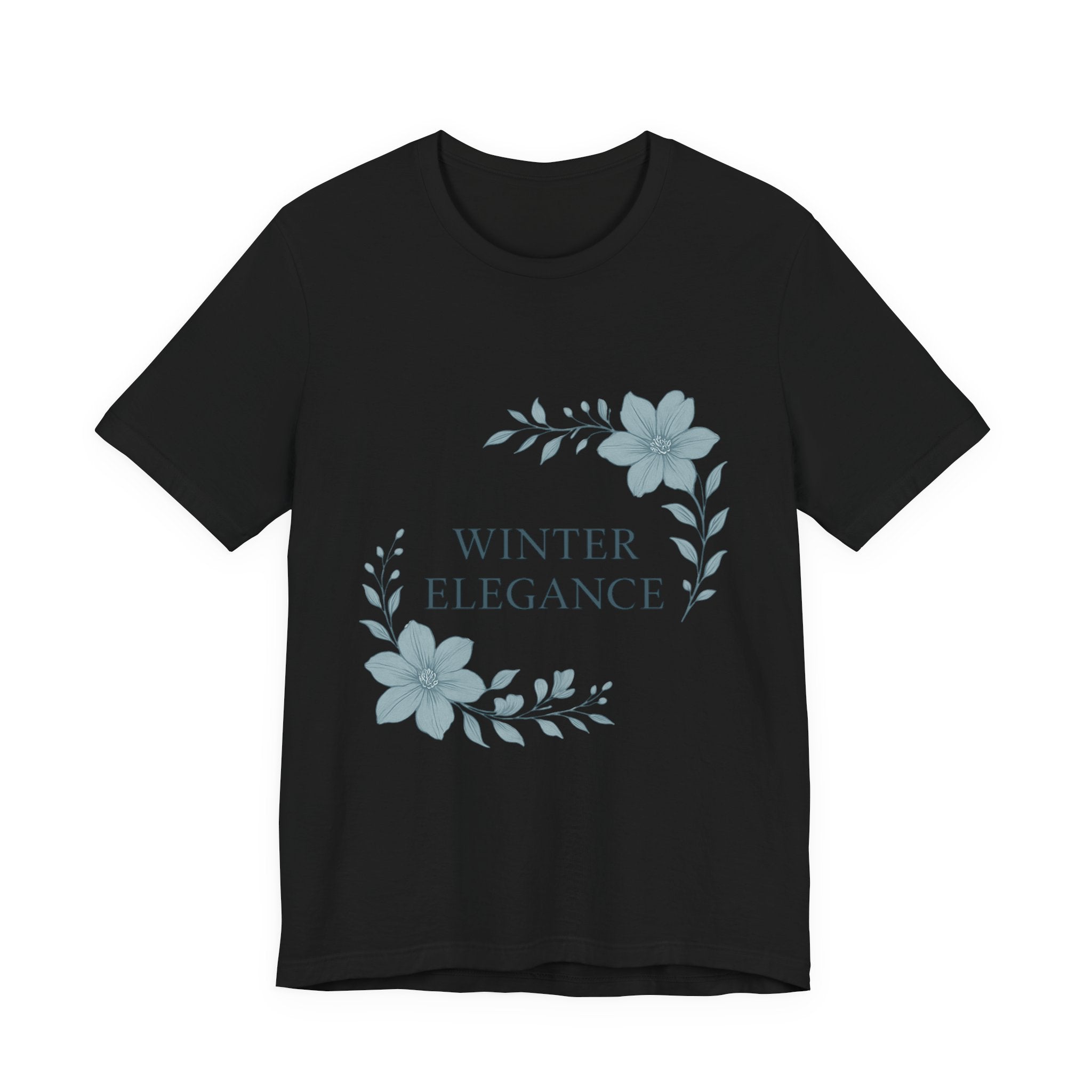 Winter Elegance Floral Tee