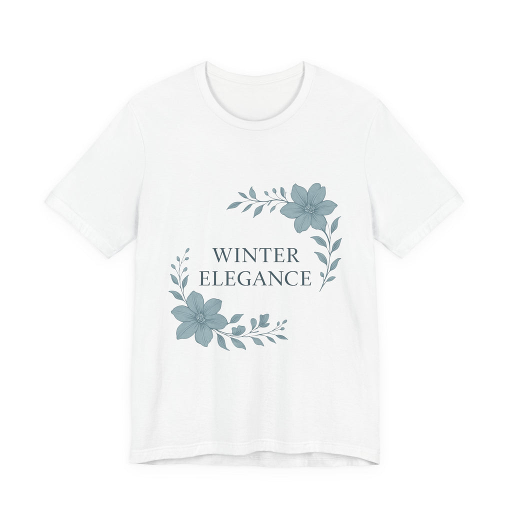 Winter Elegance Floral Tee
